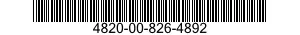 4820-00-826-4892 INSERT,VALVE 4820008264892 008264892