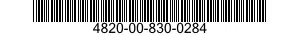 4820-00-830-0284  4820008300284 008300284