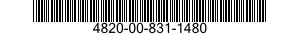 4820-00-831-1480  4820008311480 008311480