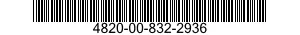 4820-00-832-2936  4820008322936 008322936