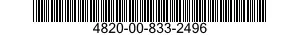 4820-00-833-2496 VALVE,CHECK 4820008332496 008332496