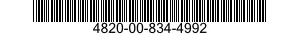 4820-00-834-4992 SEAT,VALVE 4820008344992 008344992