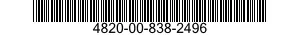 4820-00-838-2496  4820008382496 008382496