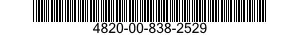 4820-00-838-2529 VALVE,GATE 4820008382529 008382529