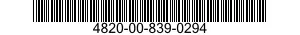 4820-00-839-0294  4820008390294 008390294