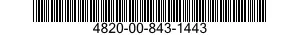 4820-00-843-1443  4820008431443 008431443