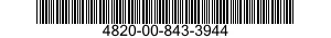 4820-00-843-3944 VALVE,GLOBE 4820008433944 008433944