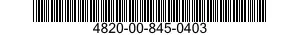 4820-00-845-0403  4820008450403 008450403