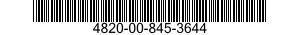 4820-00-845-3644 VALVE,GLOBE 4820008453644 008453644