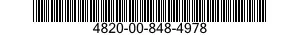 4820-00-848-4978 VALVE,GATE 4820008484978 008484978