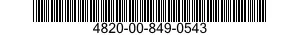 4820-00-849-0543  4820008490543 008490543