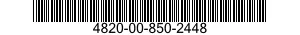 4820-00-850-2448 VALVE,GATE 4820008502448 008502448