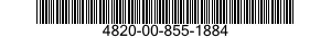 4820-00-855-1884 VALVE,PLUG 4820008551884 008551884