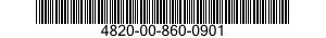 4820-00-860-0901  4820008600901 008600901