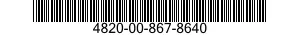 4820-00-867-8640  4820008678640 008678640