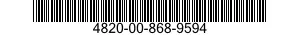 4820-00-868-9594 VALVE,ANGLE 4820008689594 008689594