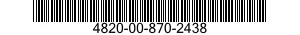 4820-00-870-2438  4820008702438 008702438