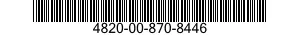 4820-00-870-8446  4820008708446 008708446