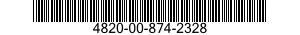 4820-00-874-2328  4820008742328 008742328