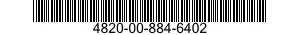 4820-00-884-6402  4820008846402 008846402