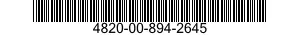 4820-00-894-2645  4820008942645 008942645