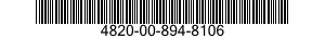 4820-00-894-8106  4820008948106 008948106