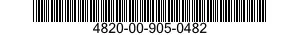 4820-00-905-0482 VALVE,GATE 4820009050482 009050482