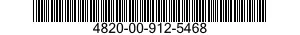 4820-00-912-5468  4820009125468 009125468