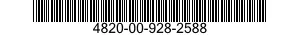 4820-00-928-2588 VALVE,ANGLE 4820009282588 009282588
