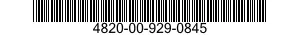 4820-00-929-0845 VALVE,PRESSURE EQUALIZING,GASEOUS PRODUCTS 4820009290845 009290845