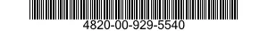 4820-00-929-5540 THERMOSTAT ASSEMBLY 4820009295540 009295540