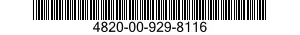 4820-00-929-8116 VALVE,Y 4820009298116 009298116