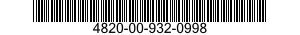 4820-00-932-0998  4820009320998 009320998