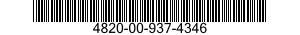 4820-00-937-4346 VALVE,CHECK 4820009374346 009374346