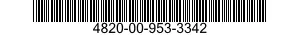 4820-00-953-3342  4820009533342 009533342
