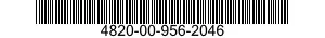 4820-00-956-2046  4820009562046 009562046