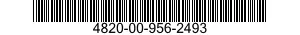 4820-00-956-2493  4820009562493 009562493