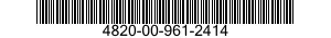 4820-00-961-2414  4820009612414 009612414