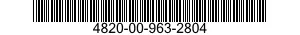 4820-00-963-2804  4820009632804 009632804