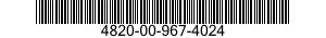 4820-00-967-4024  4820009674024 009674024