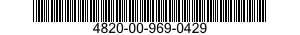 4820-00-969-0429  4820009690429 009690429