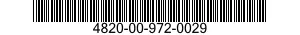 4820-00-972-0029  4820009720029 009720029