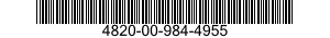 4820-00-984-4955 VALVE,GLOBE 4820009844955 009844955
