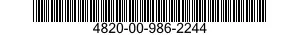 4820-00-986-2244  4820009862244 009862244