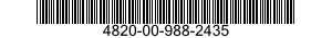 4820-00-988-2435  4820009882435 009882435