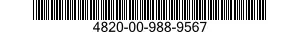 4820-00-988-9567 INDICATOR,VALVE 4820009889567 009889567