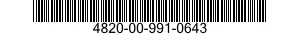 4820-00-991-0643 VALVE,REGULATING,FLUID PRESSURE 4820009910643 009910643