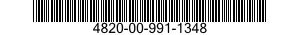 4820-00-991-1348  4820009911348 009911348