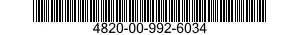 4820-00-992-6034  4820009926034 009926034