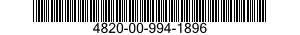 4820-00-994-1896  4820009941896 009941896